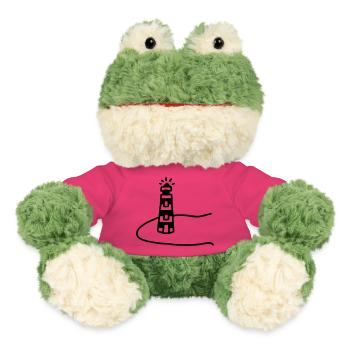 Leuchtturm Insel - MiniFeet® Frosch Torge - Pink - Vorne