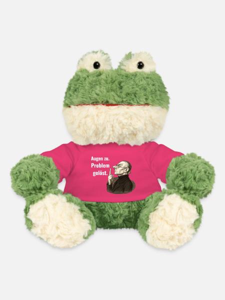 Augen zu – Problem gelöst.  - MiniFeet® Frosch Torge - Pink