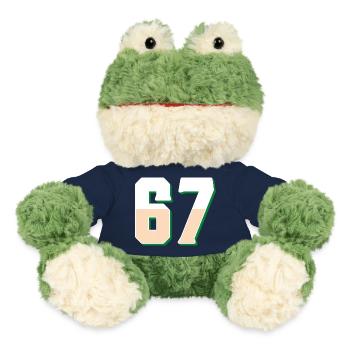 6 7 – Trendy minimalist text design, - MiniFeet® Frog Torge - french navy - Front