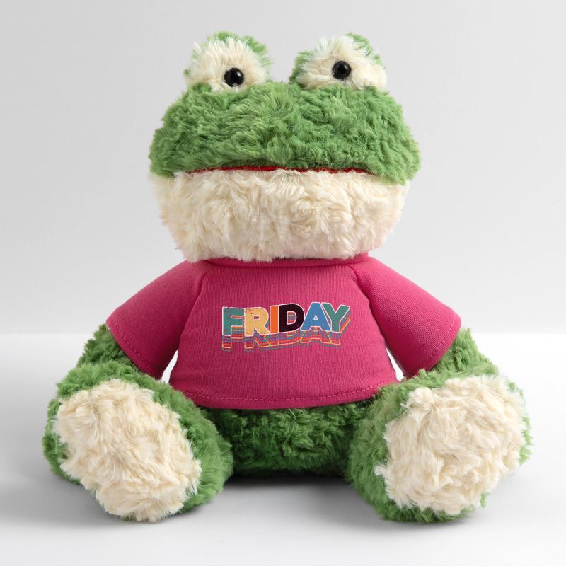 Friday Retro Stack Letters MiniFeet® Frog Torge