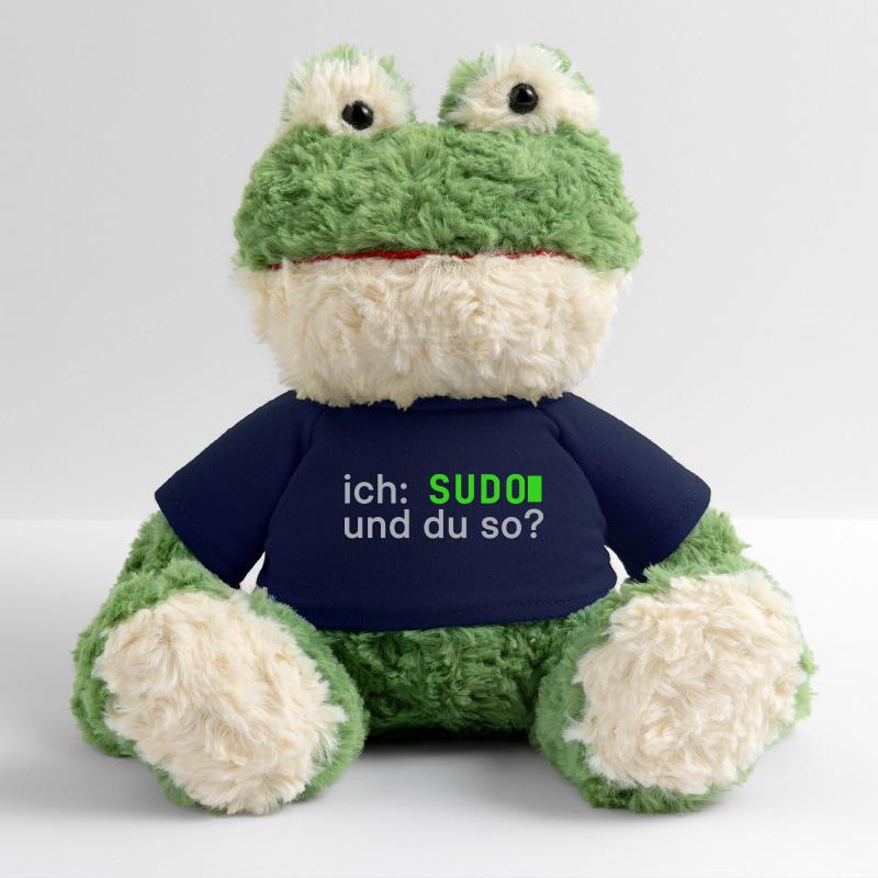 ich: SUDO und du so? Linux Spruch - Programmierer MiniFeet® Frosch Torge