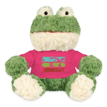 Rayures de triathlon Athletic Motion - Grenouille Torge MiniFeet® - rose - Devant