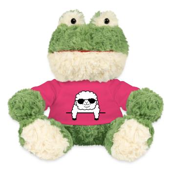Schaf Hinter Zaun Mauer Sonnenbrille Schäfchen - MiniFeet® Frosch Torge - Pink - Vorne