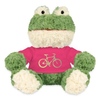 Watercolor Bike: Urban Ride - MiniFeet® Frog Torge - pink - Front