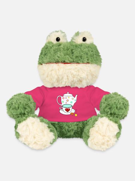 Tee Teekanne Teebeutel Tasse - MiniFeet® Frosch Torge - Pink