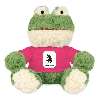 T-rex, The King, King, Dinosaur , The king is back - MiniFeet® Frosch Torge - Pink - Vorne