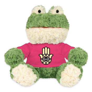 Hamsa Hand der Fatima - MiniFeet® Frosch Torge - Pink - Vorne