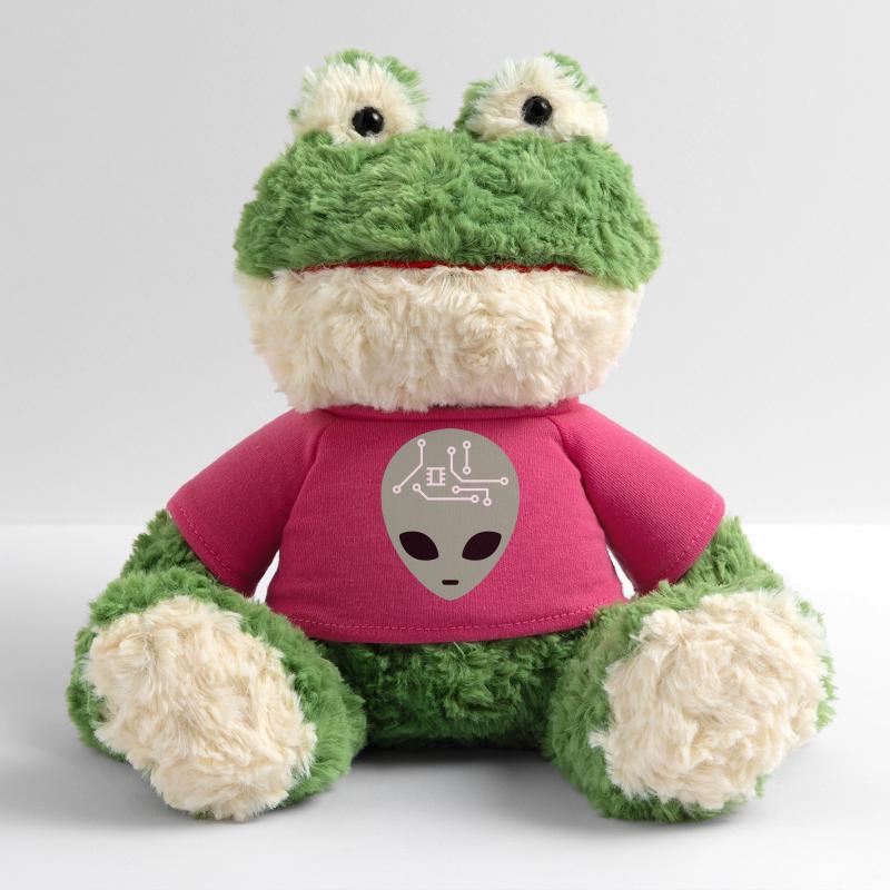 Alien Head with Circuits (three colours) MiniFeet® Frog Torge