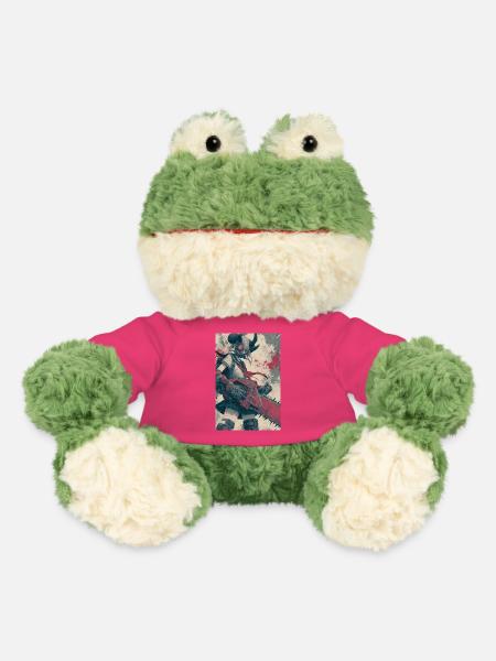 Purpurroter Kettensägenjäger - MiniFeet® Frosch Torge - Pink