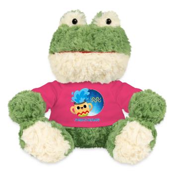 Zodiac sign Aquarius - MiniFeet® Frog Torge - pink - Front