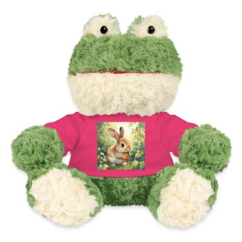 Petit lapin mignon - Grenouille Torge MiniFeet® - rose - Devant