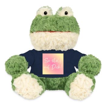 Stolz auf Dich Anerkennung - MiniFeet® Frosch Torge - French Navy - Vorne