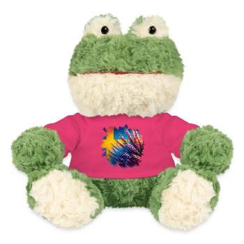 Heather - Västergötland Landscape Flowers Sweden - MiniFeet® Frog Torge - pink - Front