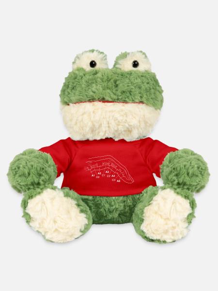 Crimp2 ohne Schrift weiss - MiniFeet® Frosch Torge - Rot