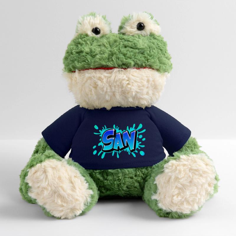 Graffiti San splash bleu Grenouille Torge MiniFeet®