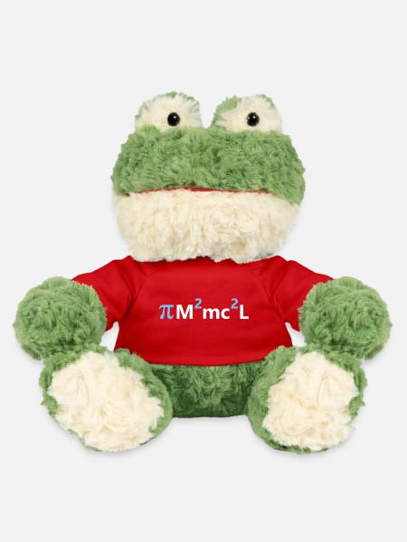 Mathematischer Pimmel blau - MiniFeet® Frosch Torge - Rot