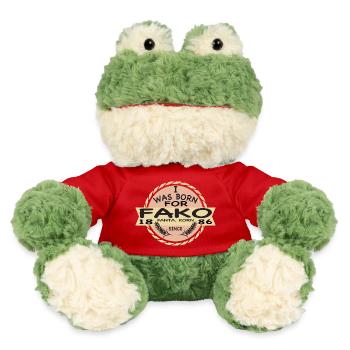 Born For Korn Dorfkinder Spruch Fako Landwirt - MiniFeet® Frosch Torge - Rot - Vorne
