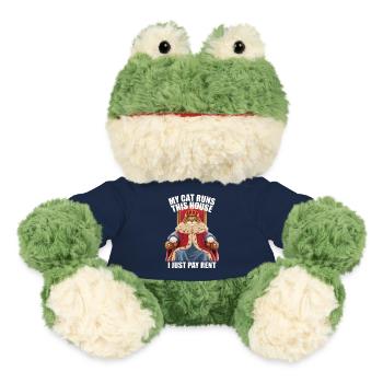 Meine Katze betreibt dieses Haus, ich zahle nur Miete - MiniFeet® Frosch Torge - French Navy - Vorne