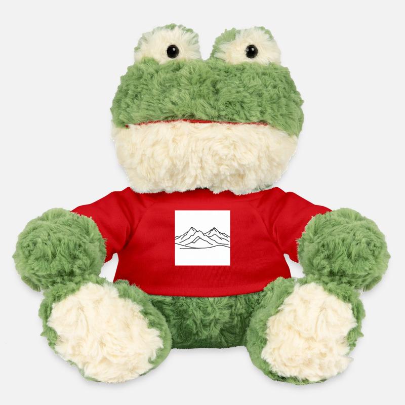 Minimalist Mountain - MiniFeet® Frosch Torge - Rot