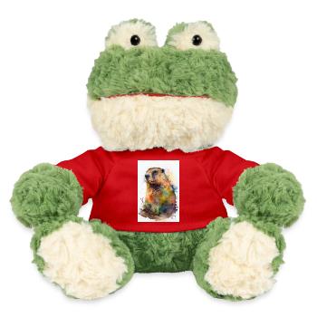 Marmot Rodent Ground Squirrel Marmot Animal - MiniFeet® Frog Torge - red - Front