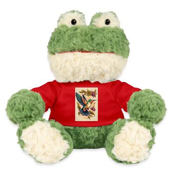 Kolibri Kolibris Vogel Colibri Tier Animal - Grenouille Torge MiniFeet® - rouge - Devant