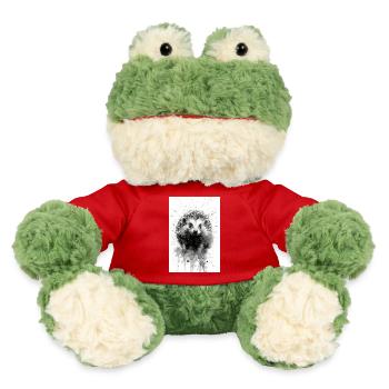 Igel Stachelig Tier Igel splashes - MiniFeet® Frosch Torge - Rot - Vorne