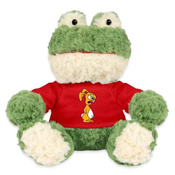 Lapin Horrifié Craintif Désespéré Confus Cool - Grenouille Torge MiniFeet® - rouge - Devant