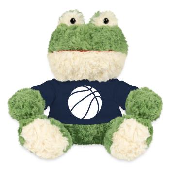 Logo de basket-ball blanc - Grenouille Torge MiniFeet® - bleu marine - Devant