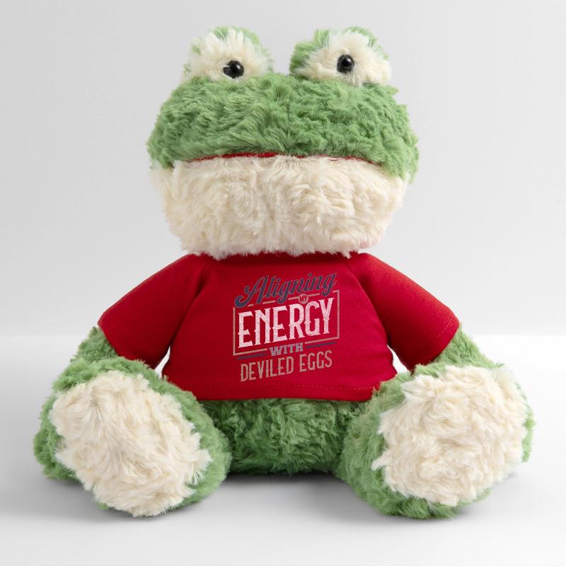 Aligning My Energy With Deviled Eggs Humor MiniFeet® Frog Torge