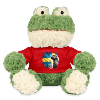 Capercaillie magic - Gästrikland Landscape Animals Sweden - MiniFeet® Frog Torge - red - Front
