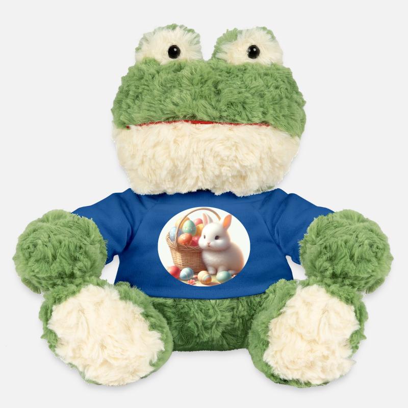 Bunny, Easter - MiniFeet® Frog Torge - royal blue
