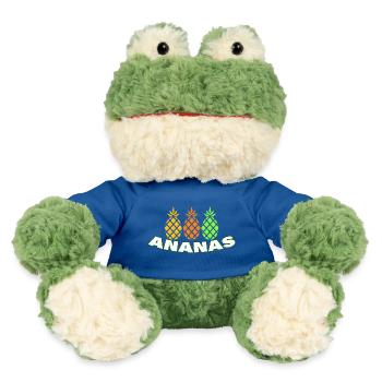 Pineapple - MiniFeet® Frog Torge - royal blue - Front