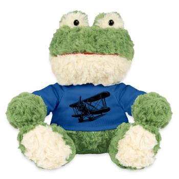 Hochflieger Träume - MiniFeet® Frosch Torge - Königsblau - Vorne