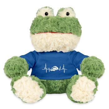 LKW Fahrer LKW Herzschlag - MiniFeet® Frosch Torge - Königsblau - Vorne