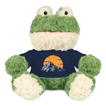 Sunset Peak Mountain Silhouette - MiniFeet® Frosch Torge - French Navy - Vorne
