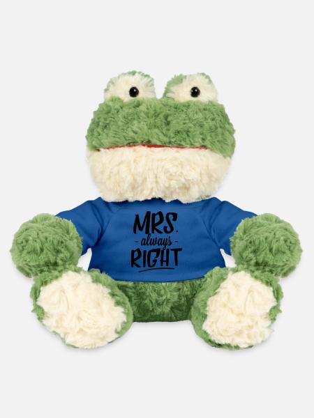 Mrs. Always Right - MiniFeet® Frosch Torge - Königsblau