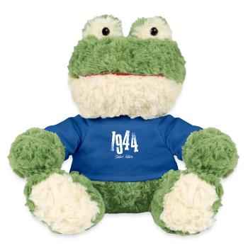 1944 Anniversaire de naissance Année de construction - Grenouille Torge MiniFeet® - bleu roi - Devant