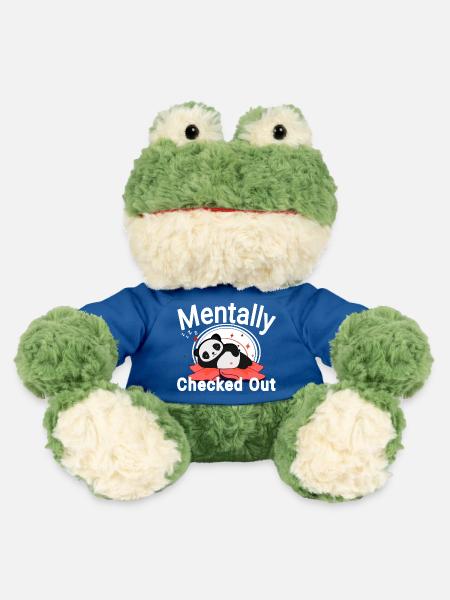 Geistig Ausgecheckt - MiniFeet® Frosch Torge - Königsblau