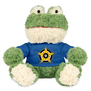 Sheriff Stern - MiniFeet® Frosch Torge - Königsblau - Vorne