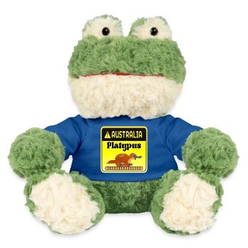 Australien Schnabeltier-Warnung - Säugetiere - MiniFeet® Frosch Torge - Königsblau - Vorne