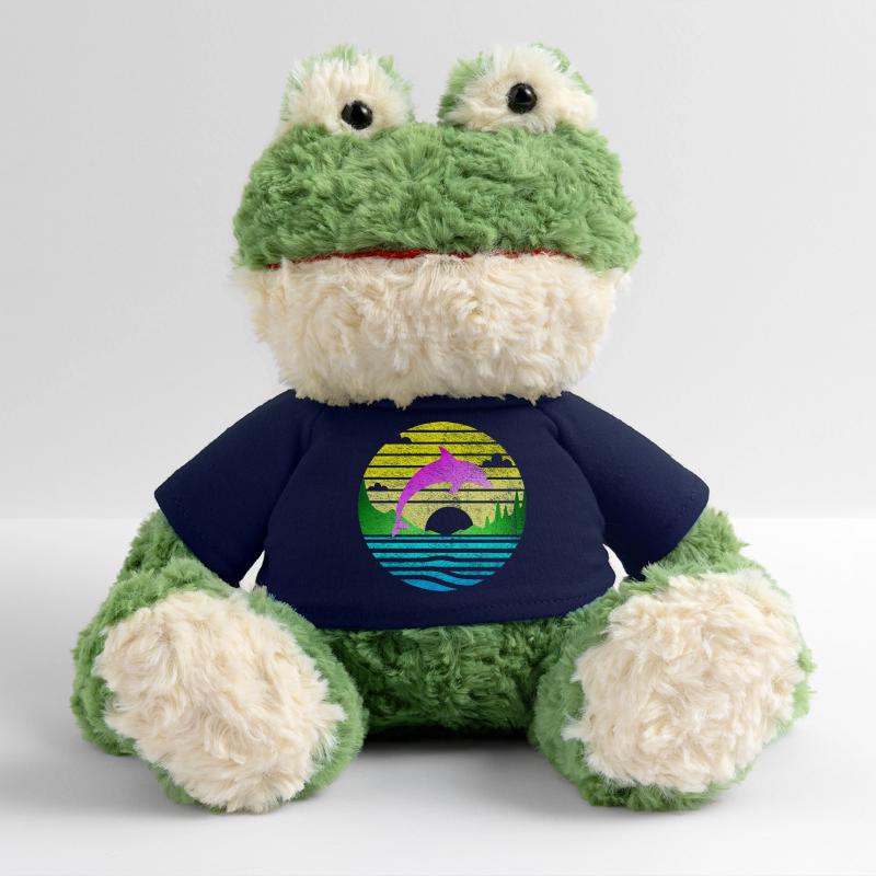 Springender Delfin 2 MiniFeet® Frosch Torge