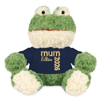 Baby 2026 Announcement British Mum - MiniFeet® Frog Torge - french navy - Front