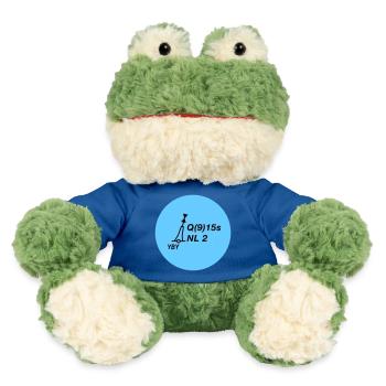 Tonne - Boje Nordsee Segeln Ostsee Maritim - MiniFeet® Frosch Torge - Königsblau - Vorne