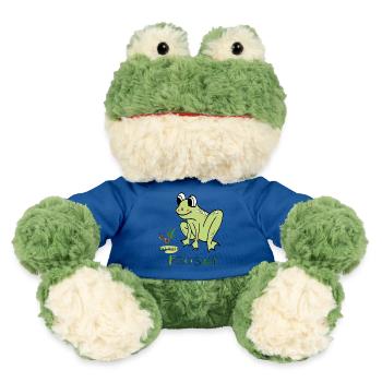 don't be a frog frog prince - MiniFeet® Frog Torge - royal blue - Front