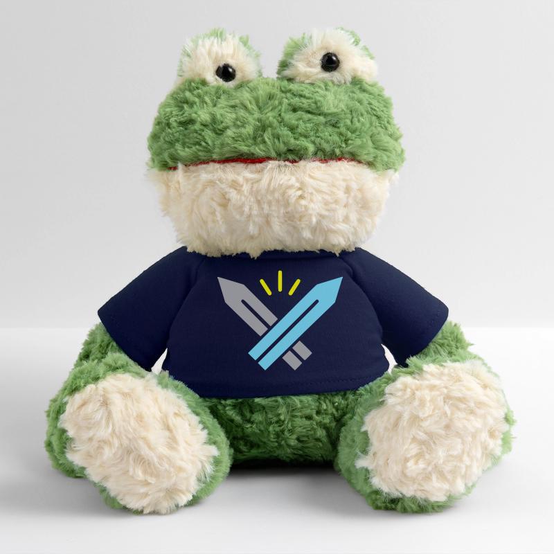 Pixel Schwerter RPG Gaming Retro Vektor MiniFeet® Frosch Torge