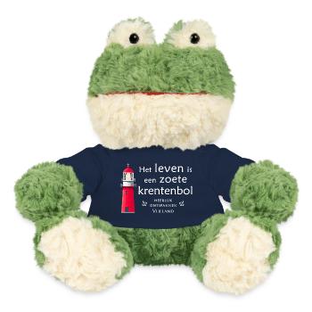 Leuchtturm Vlieland Krentenbol Spruch - MiniFeet® Frosch Torge - French Navy - Vorne