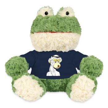 Ape mit Goldbrille - MiniFeet® Frosch Torge - French Navy - Vorne