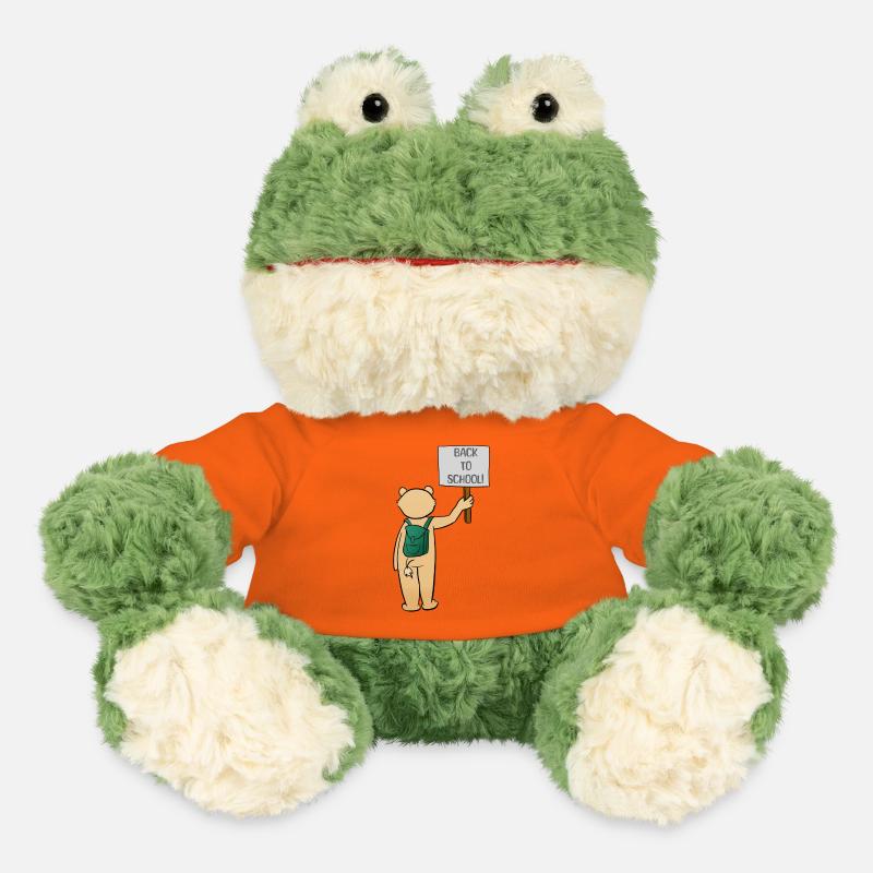 Back to School - MiniFeet® Frog Torge - golden orange