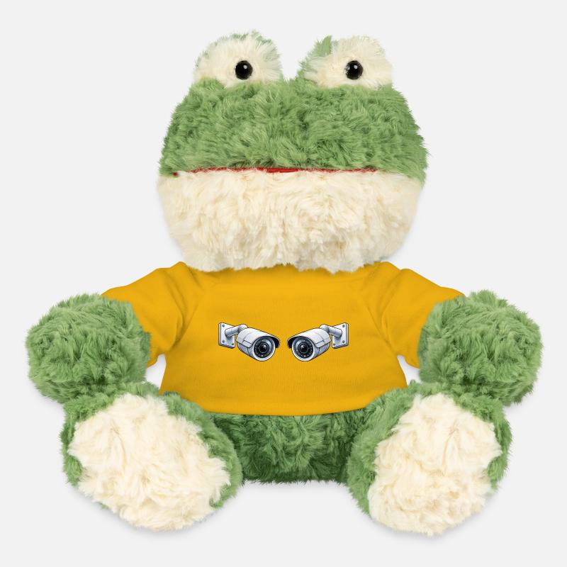 Caméra de surveillance - Grenouille Torge MiniFeet® - jaune soleil