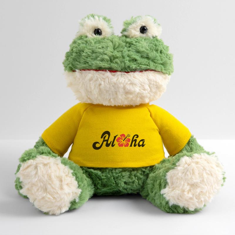 Aloha fleur d'hibiscus Grenouille Torge MiniFeet®